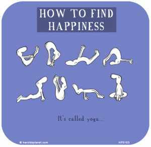 Happiness is Yoga