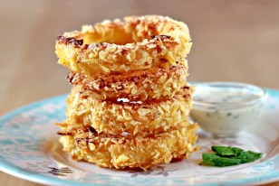 oven fried onion rings
