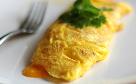 cheesy omelette