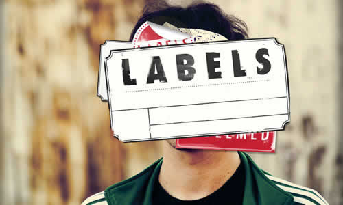 labeling a person