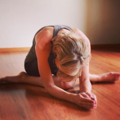 courageous yoga pose