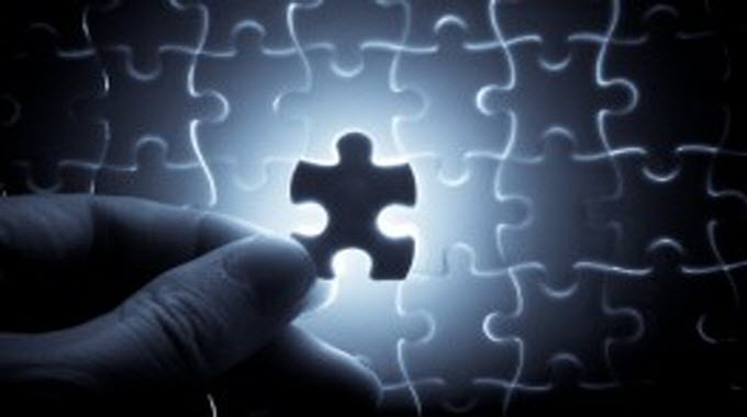 shining puzzle piece