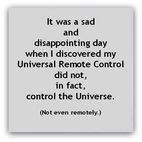 universal remote control