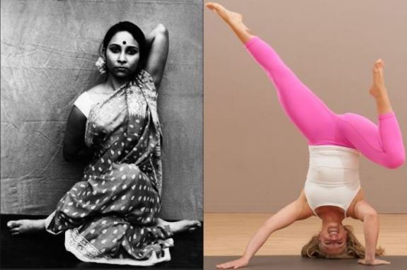 yoga in India and USA