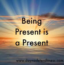 being present is a present