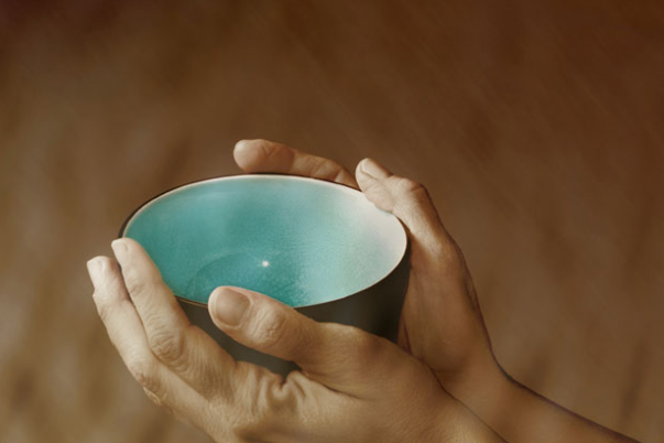 empty pottery bowl