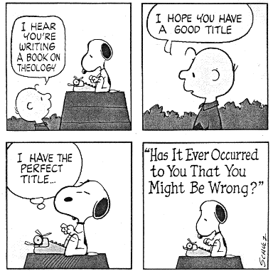 peanuts theology